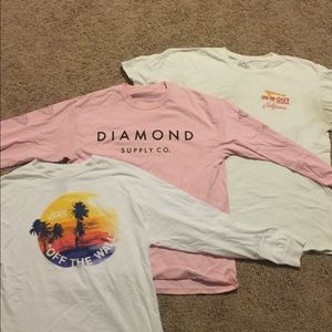 Lot of 3 Casual T-shirts